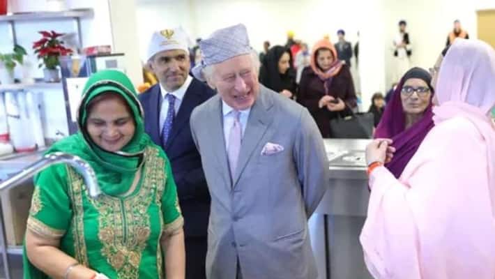 King Charles visits newly-built Gurudwara in England King Charles visits newly-built Gurudwara in England