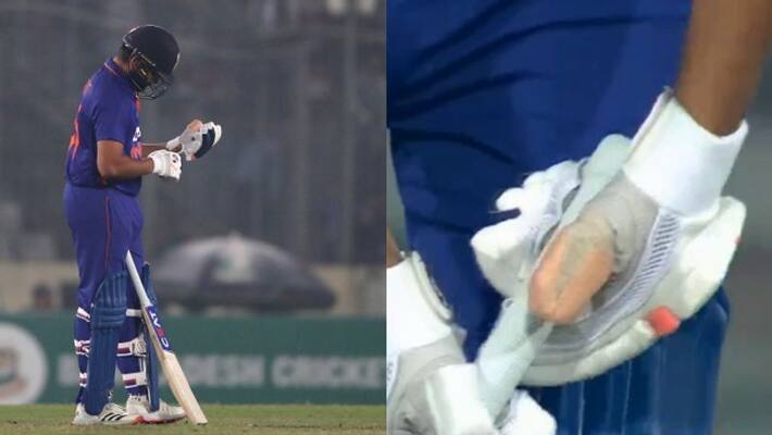 IND vs BAN Rohit sharma ruled out from 3rd odi against Bangladesh due to Thumb injury coach dravid confirms ckm IND vs BAN Rohit sharma ruled out from 3rd odi against Bangladesh due to Thumb injury coach dravid confirms ckm