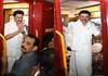 cm stalin is going to tenkasi by train from egmore