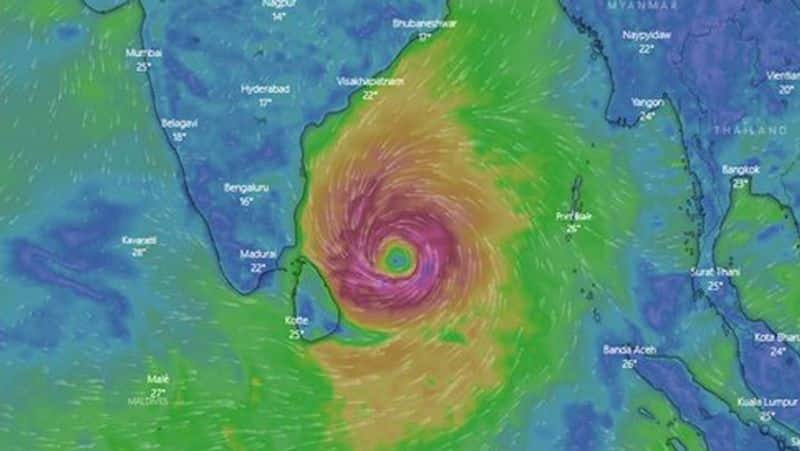 cyclonic storm mandous...Holidays for schools and colleges in Vellore district today afternoon and till tomorrow