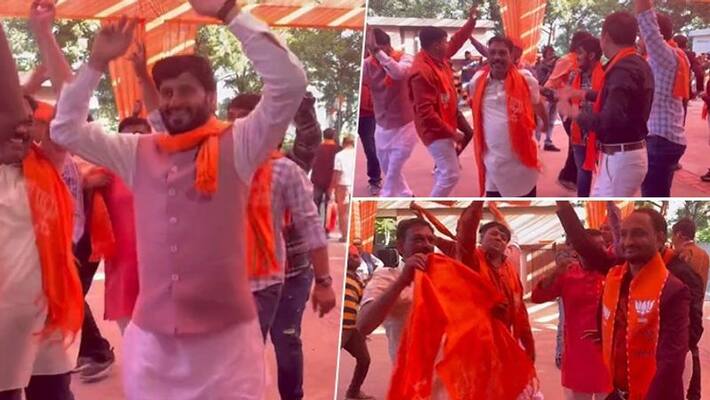 BJP going to make record in gujarath election by victory, leads in 152 places, prahlad joshi express happiness akb BJP going to make record in gujarath election by victory, leads in 152 places, prahlad joshi express happiness akb