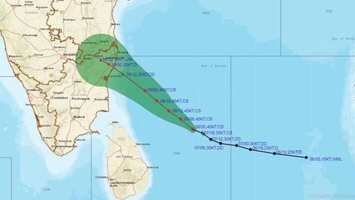 Cyclone Mandaus to hit the Karnataka Rain for the next 5 days Cyclone Mandaus to hit the Karnataka Rain for the next 5 days