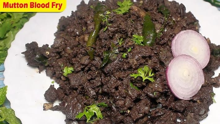How to make mutton Blood Fry in Tamil How to make mutton Blood Fry in Tamil