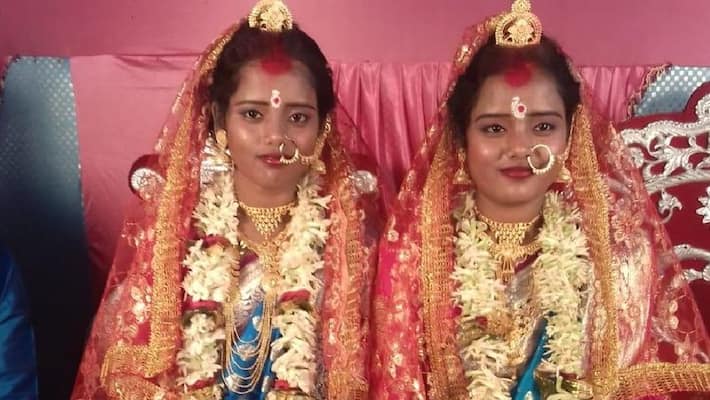 Special Marriage in West Bengal, tween sister marry tween brother in East Burdwan akb Special Marriage in West Bengal, tween sister marry tween brother in East Burdwan akb