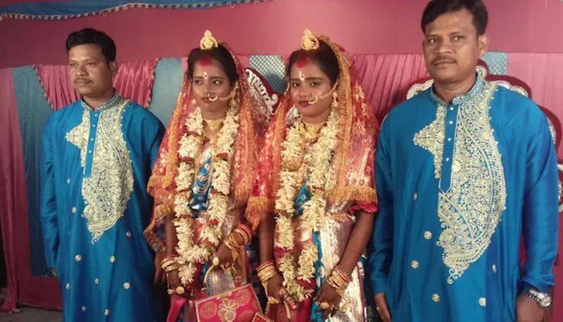Special Marriage in West Bengal, tween sister marry tween brother in East Burdwan akb