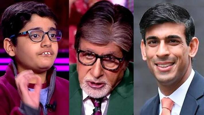 KBC contestant adithya sends wishes to Rishi Sunak KBC contestant adithya sends wishes to Rishi Sunak
