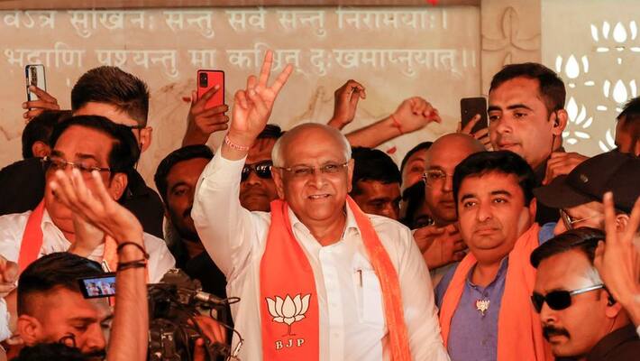 Bhupendra Patel to take oath as Gujarat CM on December 12 Modi Amit Shah to attend Bhupendra Patel to take oath as Gujarat CM on December 12 Modi Amit Shah to attend