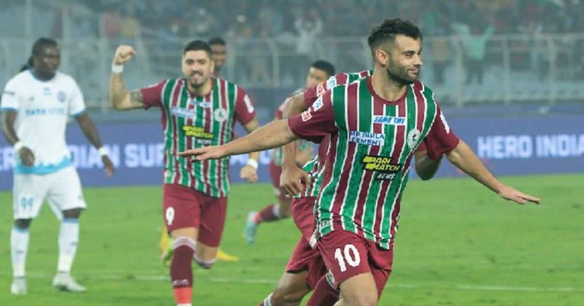 Isl 2022 23 Late Drama Ts Atk Mohun Bagan Narrow Win Over Ten Man Jamshedpur Fc 7189