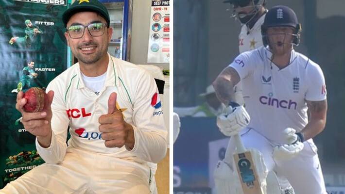 Abrar Ahmed and Babar Azam Stars as Pakistan Dominates 1st Day in Multan Test Abrar Ahmed and Babar Azam Stars as Pakistan Dominates 1st Day in Multan Test
