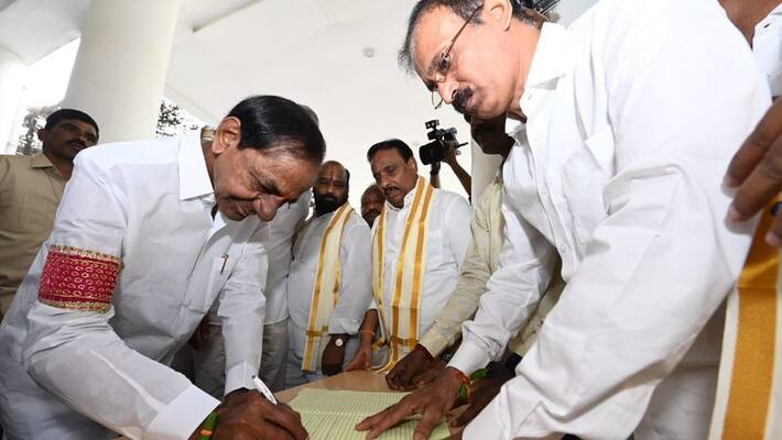 Telangana Minister Prashanth Reddy and MP Santosh inspected arrangements of BRS office in New delhi Telangana Minister Prashanth Reddy and MP Santosh inspected arrangements of BRS office in New delhi