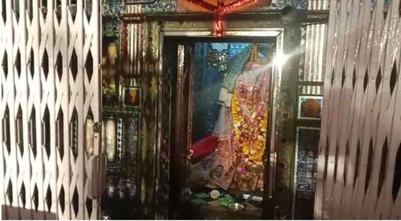 udaipur crime news armed goons looted at mata temple beat saints police investigating case asc