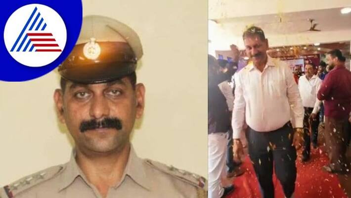 Udupi people praise grand send off to Inspector Pramod Kumar gow Udupi people praise grand send off to Inspector Pramod Kumar gow
