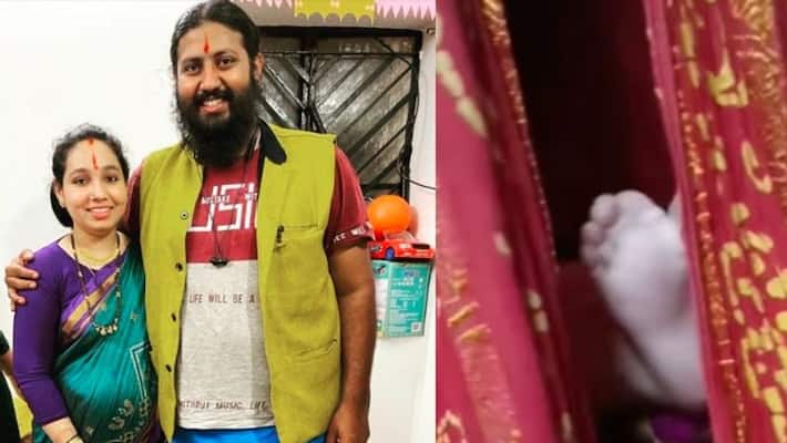 Bigg Boss Fame Sameer Acharya and Shravani couple welcome baby girl sgk Bigg Boss Fame Sameer Acharya and Shravani couple welcome baby girl sgk