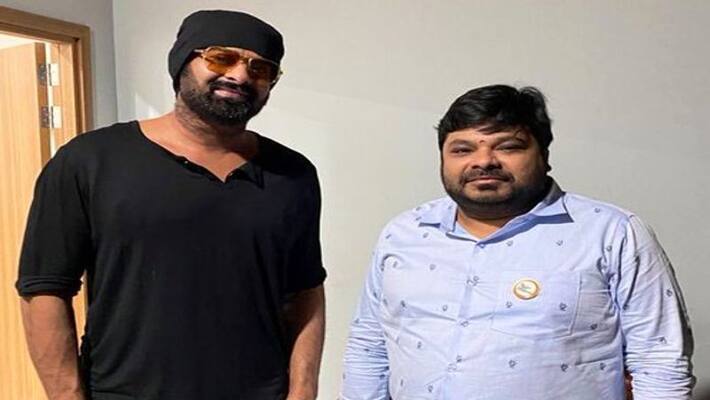 Famous producers meeting with Prabhas, Photo going viral? Famous producers meeting with Prabhas, Photo going viral?
