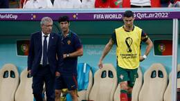 football Qatar World Cup 2022: Portugal Cristiano Ronaldo partner Georgina Rodriguez slams Fernando Santos decision to bench him during Morocco flop-ayh