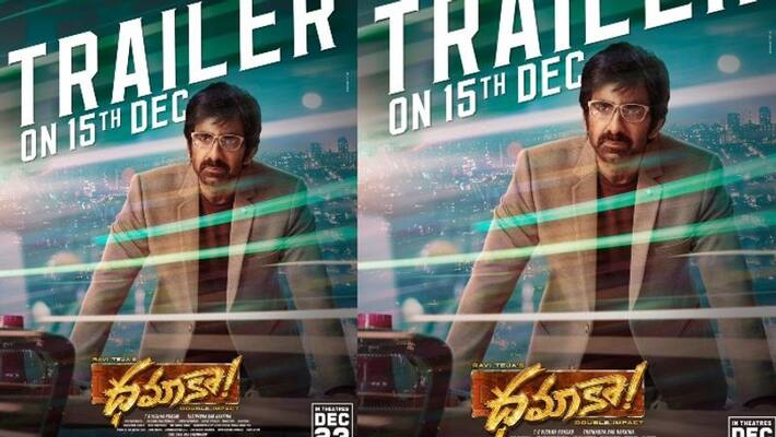 raviteja dhamaka movie trailer released date announced raviteja dhamaka movie trailer released date announced