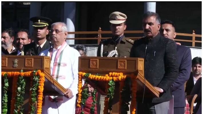 Sukhwinder Singh Sukhu Takes Oath As Himachal CM Sukhwinder Singh Sukhu Takes Oath As Himachal CM