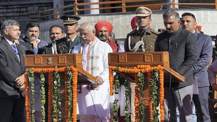 Himachal Pradesh Cabinet expansion: Vikramaditya Singh among 7 new ministers sworn-in at Raj Bhavan AJR Himachal Pradesh Cabinet expansion: Vikramaditya Singh among 7 new ministers sworn-in at Raj Bhavan AJR