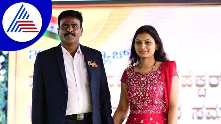 Late CPI Ravi Ukkunda donated land to build a government school in Haveri gow Late CPI Ravi Ukkunda donated land to build a government school in Haveri gow