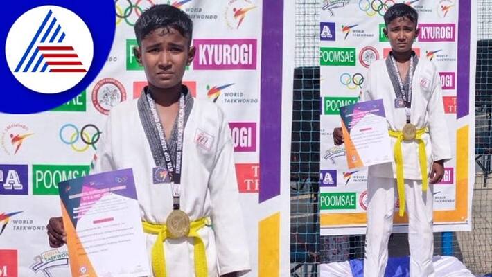 Vijayapura boy wins gold medal in Taekwondo championship gow Vijayapura boy wins gold medal in Taekwondo championship gow