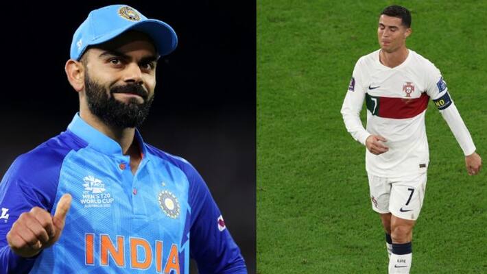 You Are For me The GOAT: Kohli Posts heartfelt tribute to Cristiano Ronaldo You Are For me The GOAT: Kohli Posts heartfelt tribute to Cristiano Ronaldo