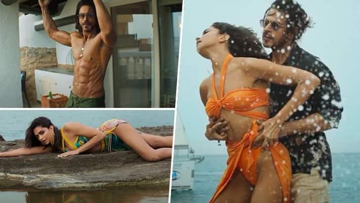 Deepika Padukon Ka Sexy Video - Deepika Padukone SEXY, BOLD in bikini: Besharam Rang is all about Shah Rukh  Khan's abs, Deepika's HOT moves