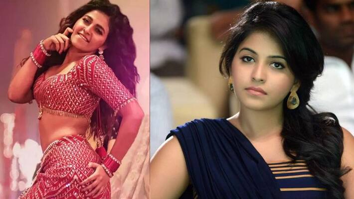 Telugu Actress Anjali says she used to rush to caravan and cry after doing kissing scenes sgk Telugu Actress Anjali says she used to rush to caravan and cry after doing kissing scenes sgk