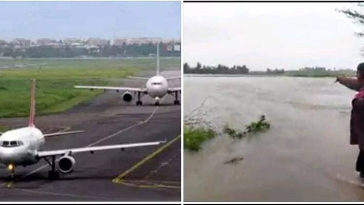 Farmers have said that due to heavy rains the site where Parantur airport will be constructed will be flooded Farmers have said that due to heavy rains the site where Parantur airport will be constructed will be flooded