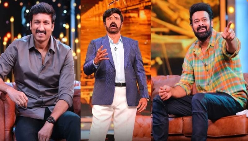 అన్ స్టాపబుల్ 2' షోలో ప్రభాస్, గోపీచంద్.. ఇక్కడైనా డార్లింగ్ ఓపెన్  అవుతారా.. స్టైలిష్ లుక్ లో అదిరిన కటౌట్!