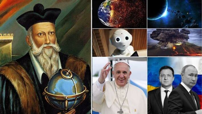 Nostradamus predictions 2023 World War III new scandalous Pope economic collapse and more Nostradamus predictions 2023 World War III new scandalous Pope economic collapse and more