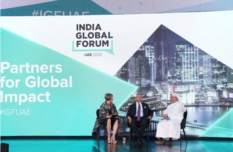union minister jaishankar Comments in India Global Forum UAE