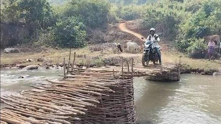 Truck driver build a bridge that village needed Truck driver build a bridge that village needed