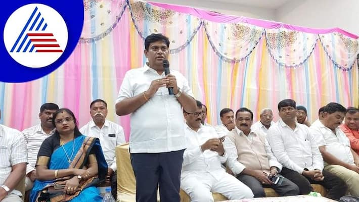 JDS Ex MLC Appaji Gowda Outraged Against MLA Suresh Gowda At Mandya gvd JDS Ex MLC Appaji Gowda Outraged Against MLA Suresh Gowda At Mandya gvd
