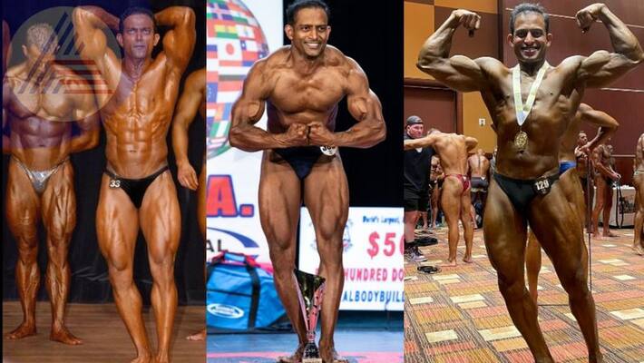 Coastal Body Builder Shodhan America Gold Medal sat Coastal Body Builder Shodhan America Gold Medal sat