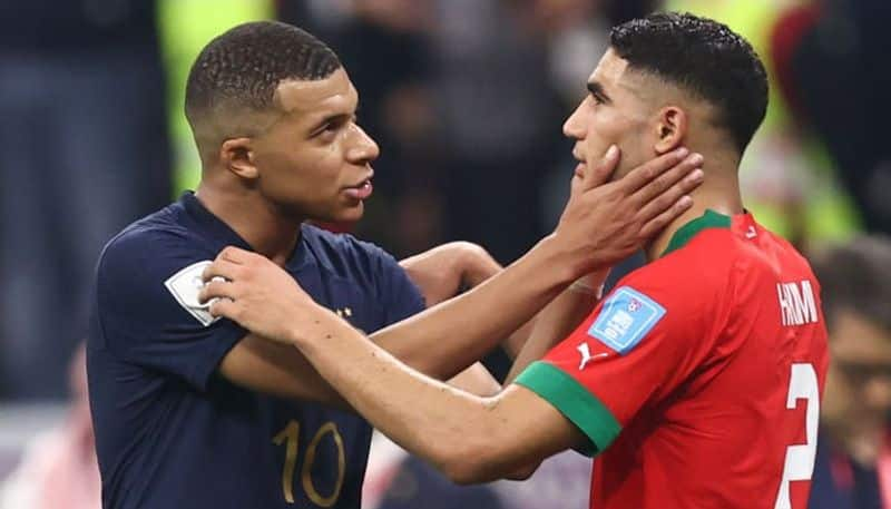 Don't be sad, bro': Mbappé consoles best friend Hakimi after Morocco's World  Cup loss, swaps jerseys with him - News