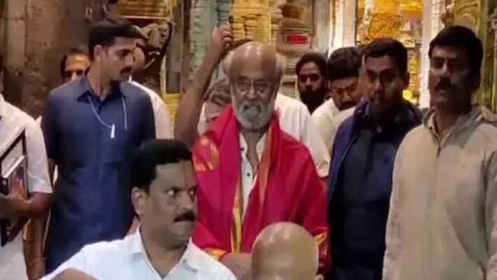 Superstar Rajinikanth Visit Tirumala Temple Superstar Rajinikanth Visit Tirumala Temple