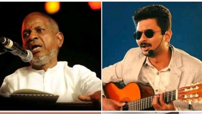Ilayaraja congratulated Udhayanidhi on his inauguration as Minister Ilayaraja congratulated Udhayanidhi on his inauguration as Minister