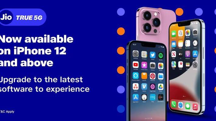 Jio launches 5G services with unlimited data for iPhone 12 and above Jio launches 5G services with unlimited data for iPhone 12 and above