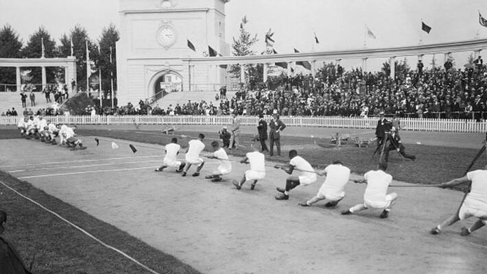 Tug of War used to be an Olympic sport Tug of War used to be an Olympic sport