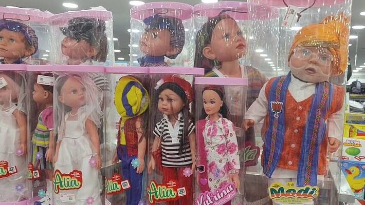 modi doll that caught the attention of customers at madurai shop modi doll that caught the attention of customers at madurai shop
