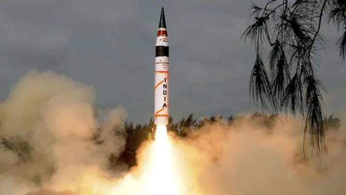 Agni V Successfully Tested at Abdul Kalam Island Agni V Successfully Tested at Abdul Kalam Island