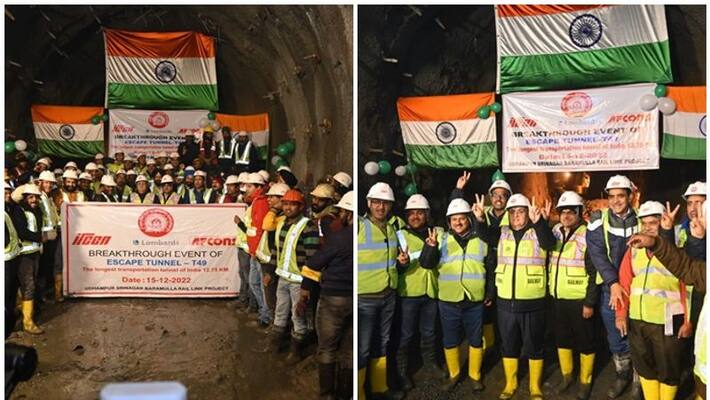 Indias longest escape tunnel constructed in J and K know all about the Banihal Katra rail link san Indias longest escape tunnel constructed in J and K know all about the Banihal Katra rail link san