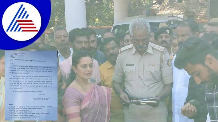 An anonymous letter has arrived at the residence of former minister Vinay Kulkarni at Dharwad gvd An anonymous letter has arrived at the residence of former minister Vinay Kulkarni at Dharwad gvd