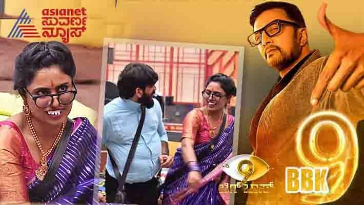 Deepika das meenakshi look goes viral colors kannada bigg boss 9 vcs Deepika das meenakshi look goes viral colors kannada bigg boss 9 vcs