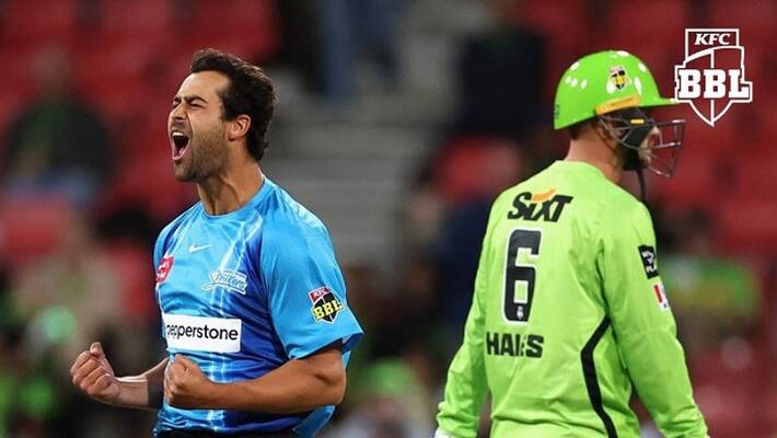 Big Bash League Adelaide Strikers restrict Sydney Thunder by 15 runs Lowest Ever in t20 history ckm Big Bash League Adelaide Strikers restrict Sydney Thunder by 15 runs Lowest Ever in t20 history ckm