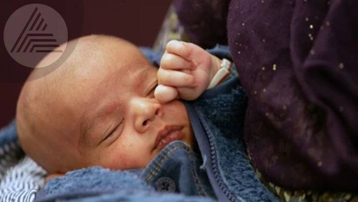 A woman gives birth a baby in the toilet in maluru at koppal A woman gives birth a baby in the toilet in maluru at koppal