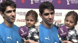 Morocco Goalkeeper Yassine Bounou's Son Mistakes Mic For Ice cream, Video Went Viral in Social Media 