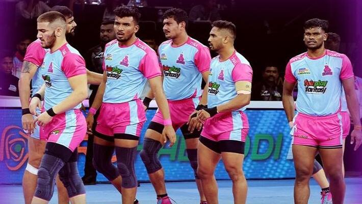 pro kabaddi league 2022 jaipur pink panthers lifts the trophy second time by beating puneri paltan in final pro kabaddi league 2022 jaipur pink panthers lifts the trophy second time by beating puneri paltan in final