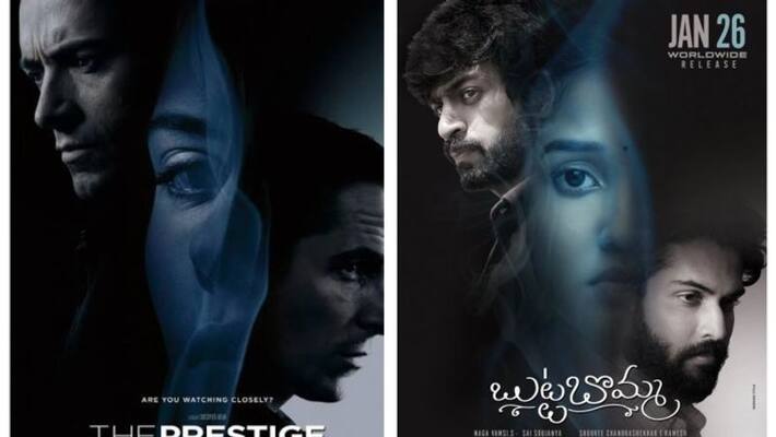 The Prestige poster has been copied by the makers of #ButtaBomma The Prestige poster has been copied by the makers of #ButtaBomma