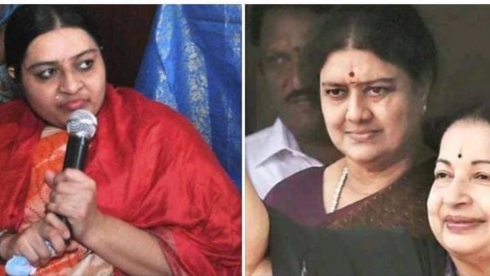 J Deepa has accused Sasikala of tarnishing Jayalalithaa name J Deepa has accused Sasikala of tarnishing Jayalalithaa name